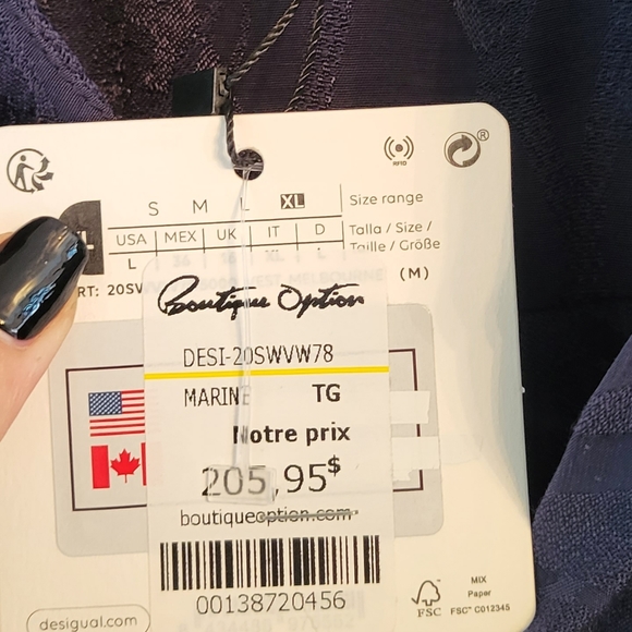 DESIGUAL Dress XL - Picture 5 of 7